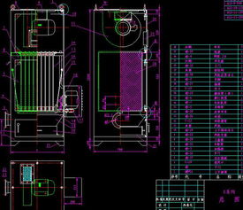 G 12布袋除尘器零件装配图下载 156.60K,rar格式 机械CAD图纸